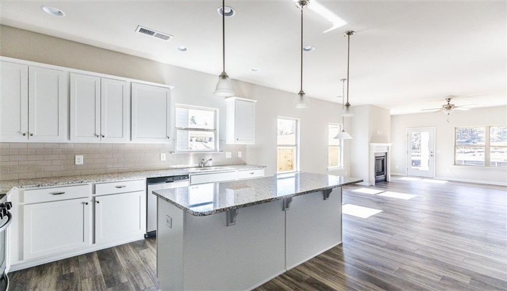 Furnished interior view inside a new home in Summerfield Place, Carrollton (Image 8).