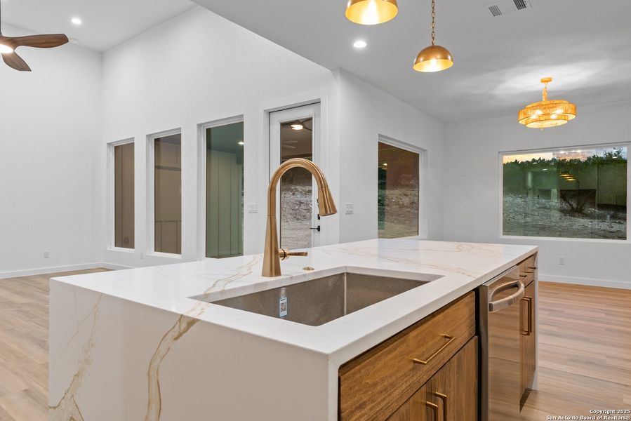Close-up of interior finishes inside a home in , San Antonio (Image 14).