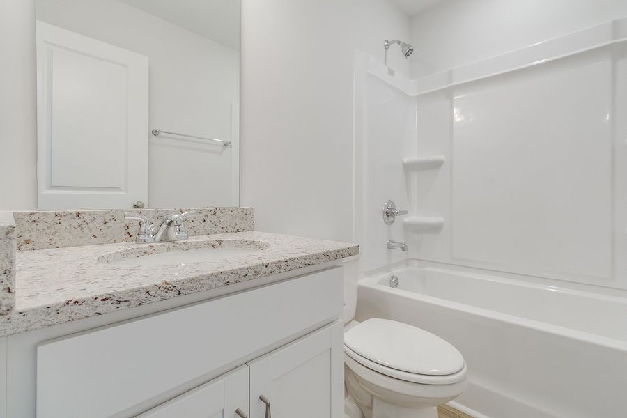 Furnished interior view inside a new home in Astoria, Columbia (Image 12).