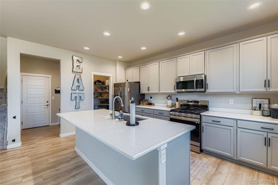 Furnished interior view inside a new home in , Lochbuie (Image 3).