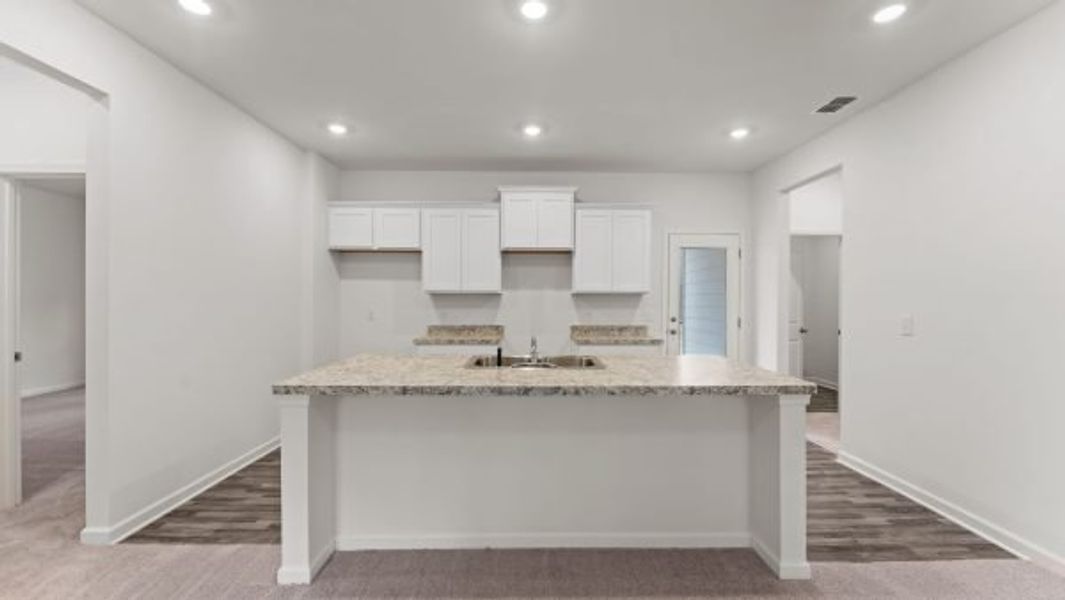 Representative furnished interior of a home built from the Elmsworth by Piedmont Residential in Clemit Harris Place, Newnan (Image 3).