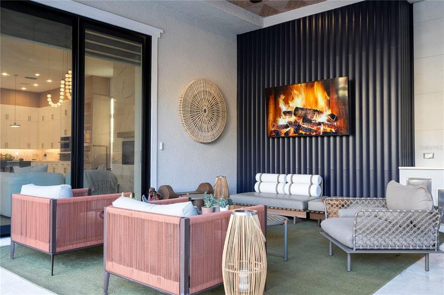 Exterior details and patio area of a home in , Montverde (Image 22).