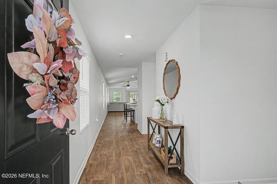 Furnished interior view inside a new home in Cross Creek Express, Green Cove Springs (Image 8).