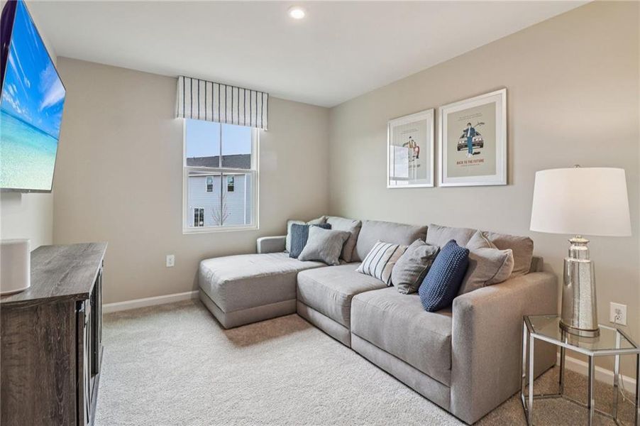 Furnished interior view inside a new home in , Stone Mountain (Image 21).