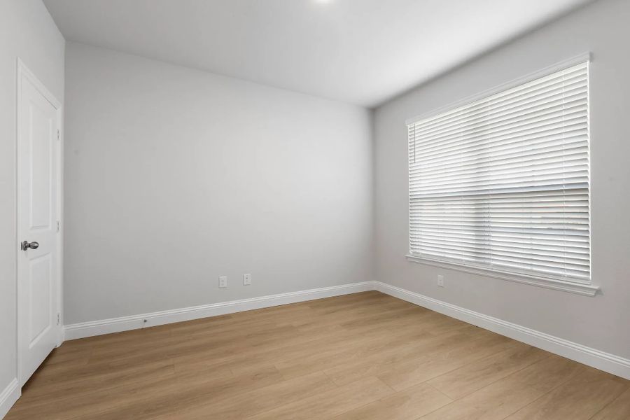 Representative unfurnished interior of a home built from the Garrison I by Cheldan Homes in Stoneview, Glen Rose (Image 59).