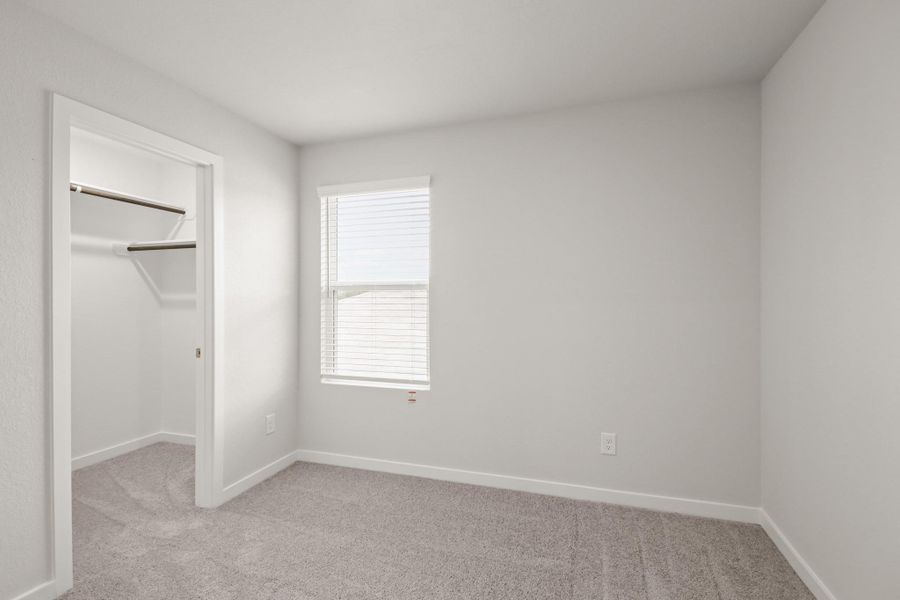 Spacious, unfurnished interior of a new home in Crockett Meadows, Conroe (Image 11). Spacious, unfurnished interior of a new home in Crockett Meadows, Conroe (Image 11).