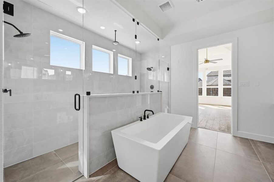 Furnished interior view inside a new home in Mustang Lakes, Celina (Image 6).