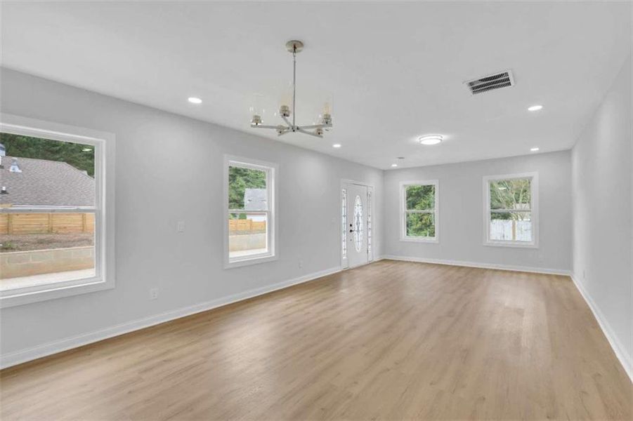 Spacious, unfurnished interior of a new home in , Smyrna (Image 12).