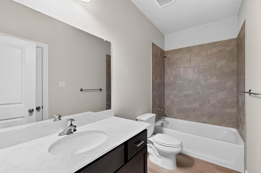 Furnished interior view inside a new home in Solterra Texas, Mesquite (Image 12).