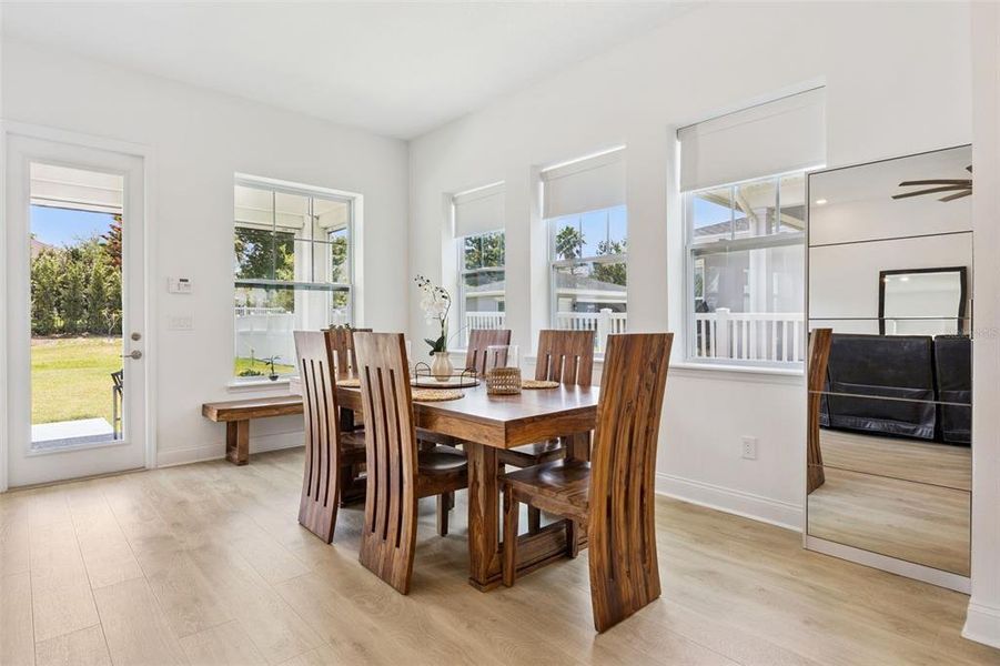 Furnished interior view inside a new home in , Oakland (Image 9). Furnished interior view inside a new home in , Oakland (Image 9).