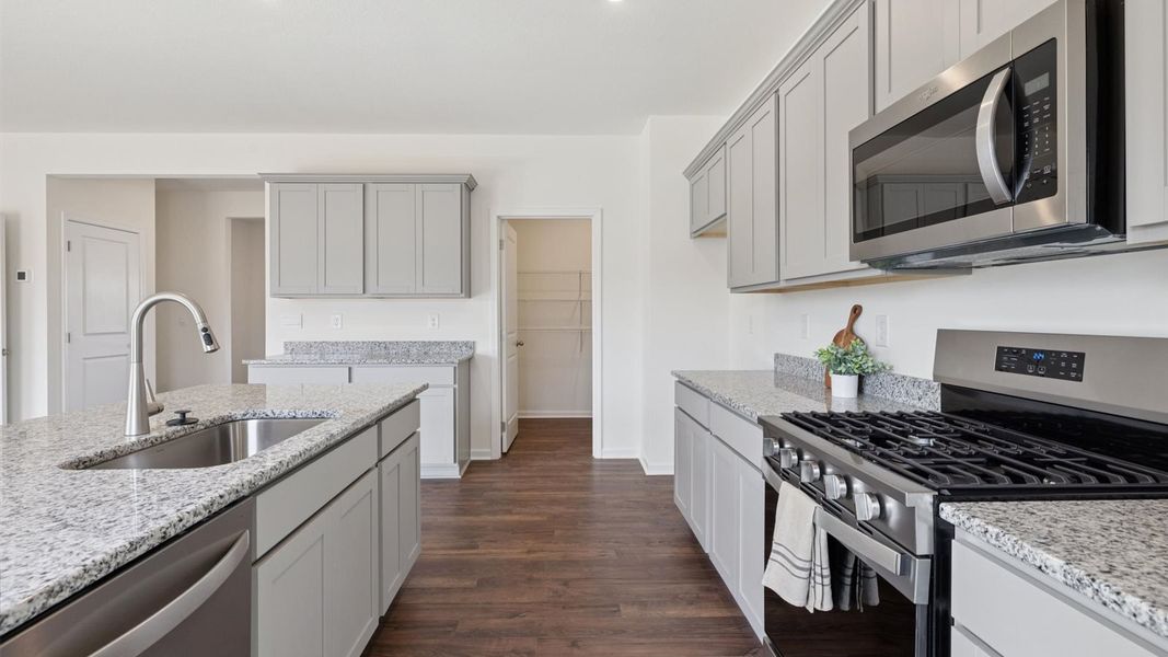 Furnished interior view inside a new home in Whispering Springs, Maryville (Image 8). Furnished interior view inside a new home in Whispering Springs, Maryville (Image 8).