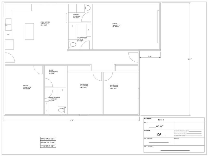 2D floor plan layout of this home in , Mabank, TX (Image 3).