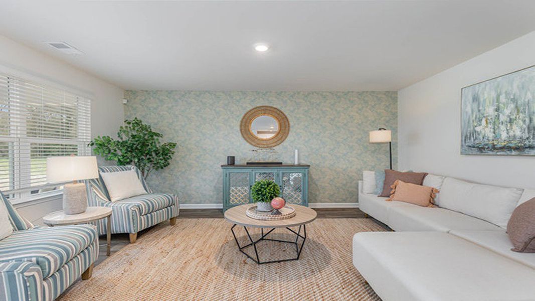 Furnished interior view inside a new home in Cottonwood Place, Tabor City (Image 9).