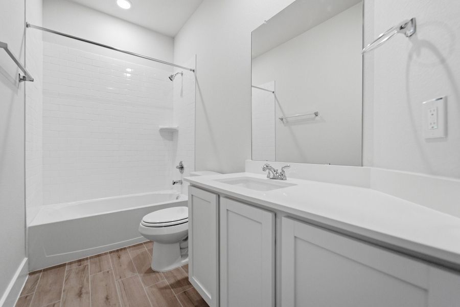 Furnished interior view inside a new home in Bluestem, Brookshire (Image 12).