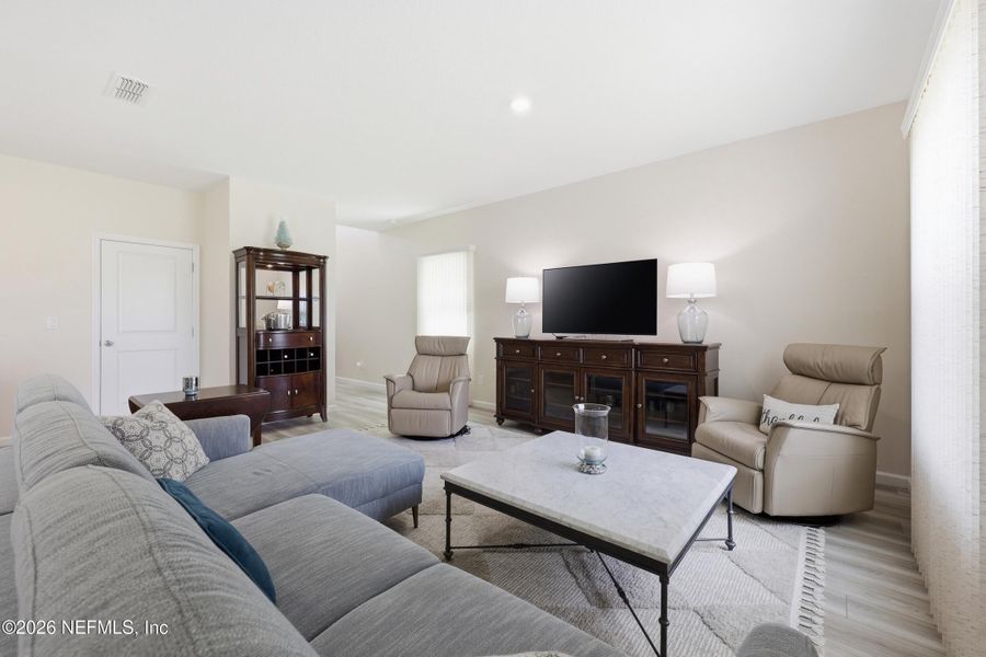 Furnished interior view inside a new home in Holstein Crossing, Green Cove Springs (Image 35).