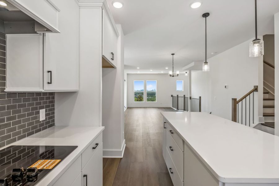 Furnished interior view inside a new home in Skyline, Nashville (Image 15).