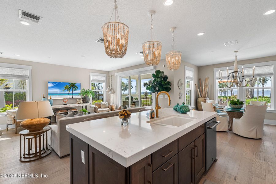 Furnished interior view inside a new home in , St. Johns (Image 12).