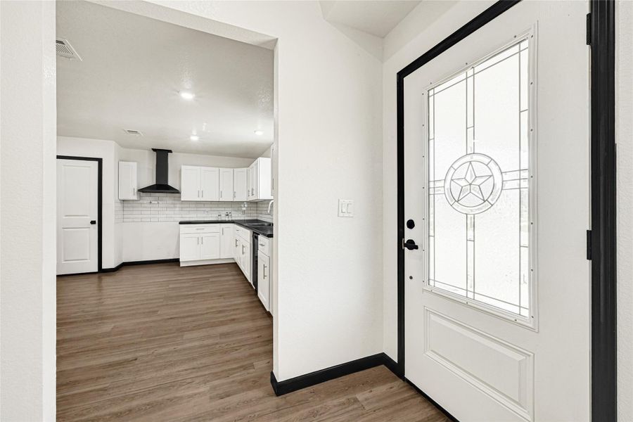 Furnished interior view inside a new home in , Cleveland (Image 3).