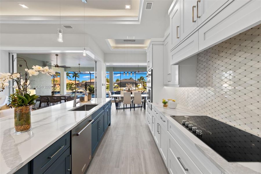 Furnished interior view inside a new home in , Cape Coral (Image 8).