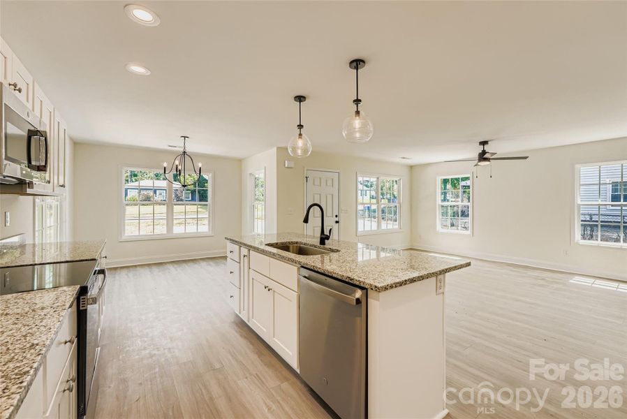 Furnished interior view inside a new home in , Rock Hill (Image 5).