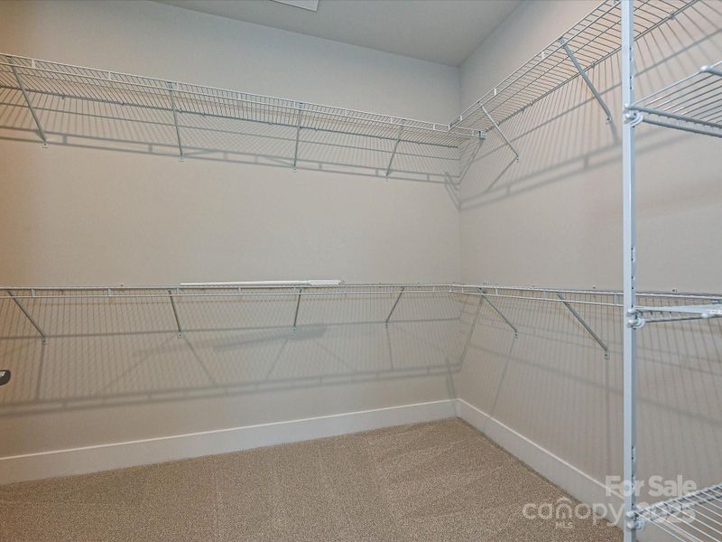 Huge primary closet!