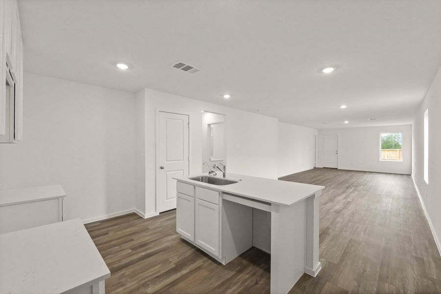 Furnished interior view inside a new home in Presswoods, Splendora (Image 3). Furnished interior view inside a new home in Presswoods, Splendora (Image 3).