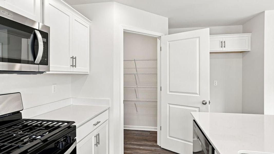 Furnished interior view inside a new home in Tyger Pines, Moore (Image 9).