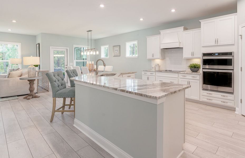 Furnished interior view inside a new home in Midpoint at New Riverside, Bluffton (Image 11).