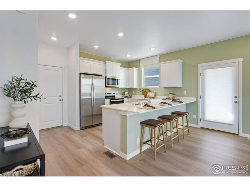 Furnished interior view inside a new home in Tailholt, Severance (Image 9).