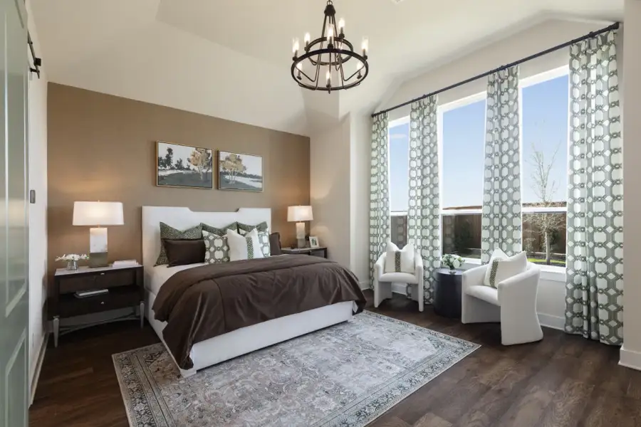 Representative Primary Bedroom - some options shown