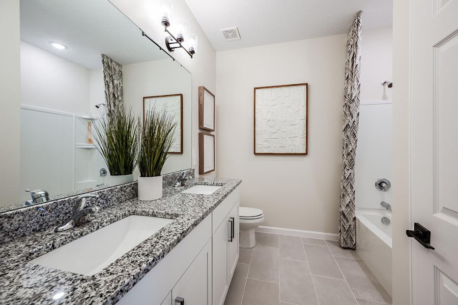 Half Bath - Meadowood at Brack Ranch in St. Cloud, FL by Landsea Homes