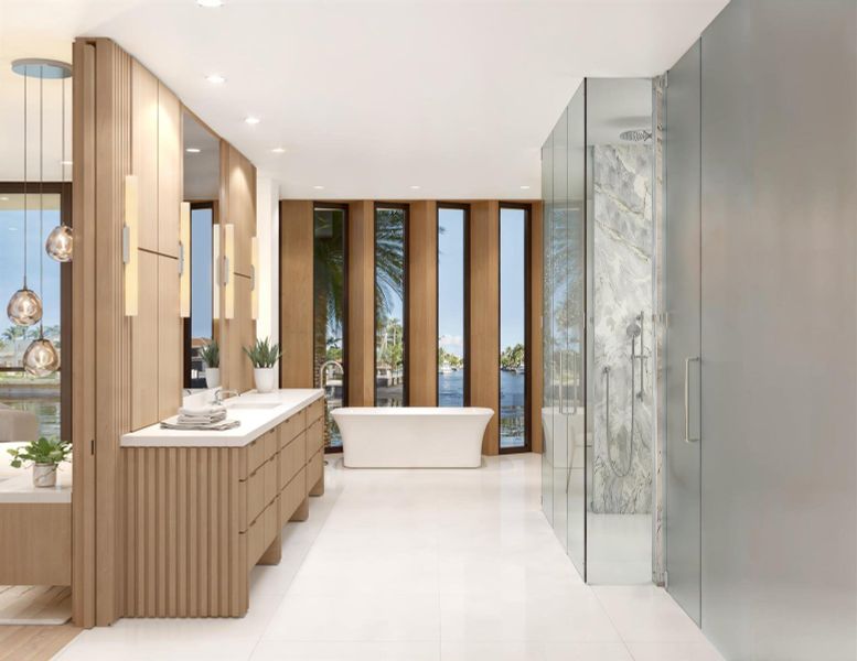 Master bath Master bath