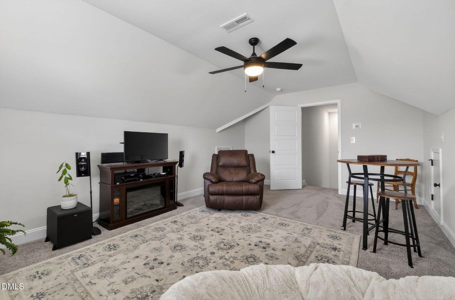 Attic storage on both sides!