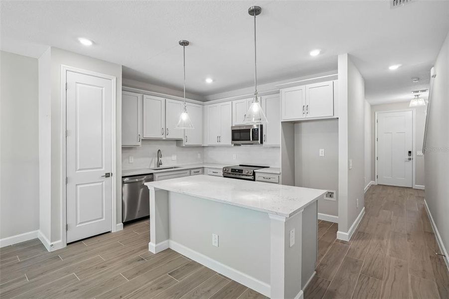 Furnished interior view inside a new home in , Tampa (Image 10).