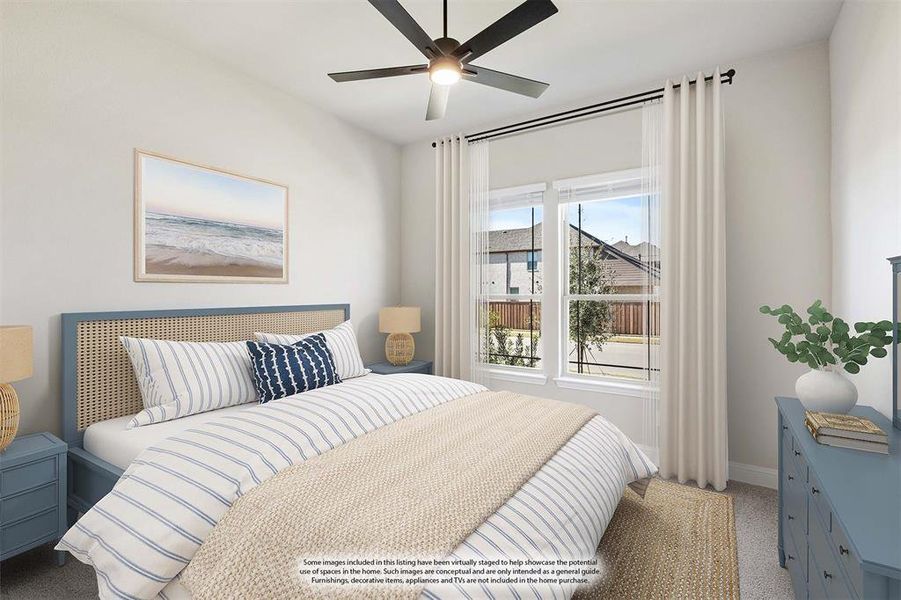 Furnished interior view inside a new home in Sonoma Verde, McLendon-Chisholm (Image 10).