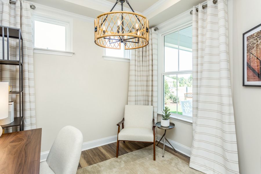 Furnished interior view inside a new home in Del Webb Southern Harmony, Murfreesboro (Image 23). Furnished interior view inside a new home in Del Webb Southern Harmony, Murfreesboro (Image 23).