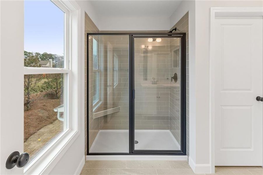 Close-up of interior finishes inside a home in Bluffs at Bells Ferry, Marietta (Image 11).