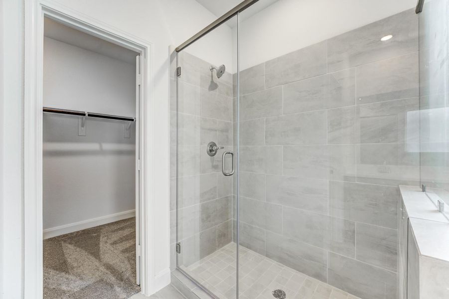 Furnished interior view inside a new home in Townsen Landing, Humble (Image 16).