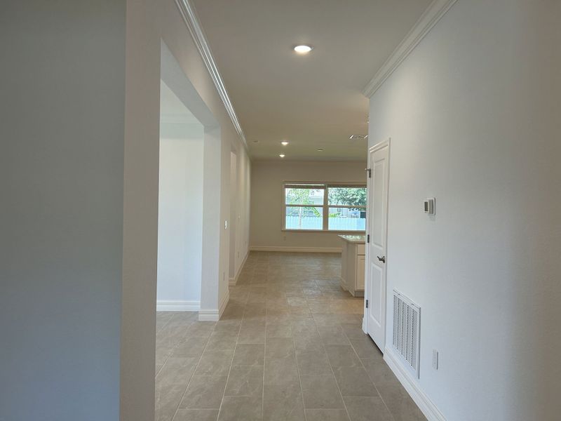 Spacious, unfurnished interior of a new home in Burnt Store, Cape Coral (Image 15). Spacious, unfurnished interior of a new home in Burnt Store, Cape Coral (Image 15).