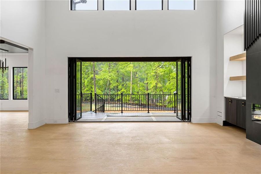 Furnished interior view inside a new home in , Alpharetta (Image 35).