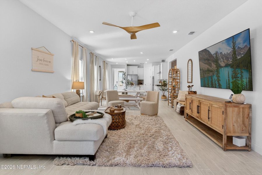 Furnished interior view inside a new home in , St. Johns (Image 39). Furnished interior view inside a new home in , St. Johns (Image 39).