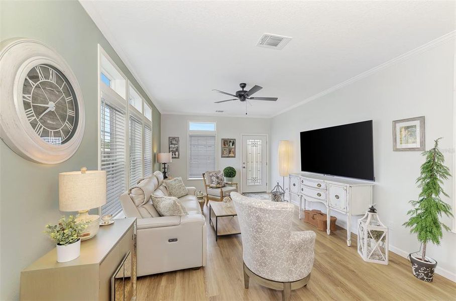 Furnished interior view inside a new home in , North Port (Image 11).