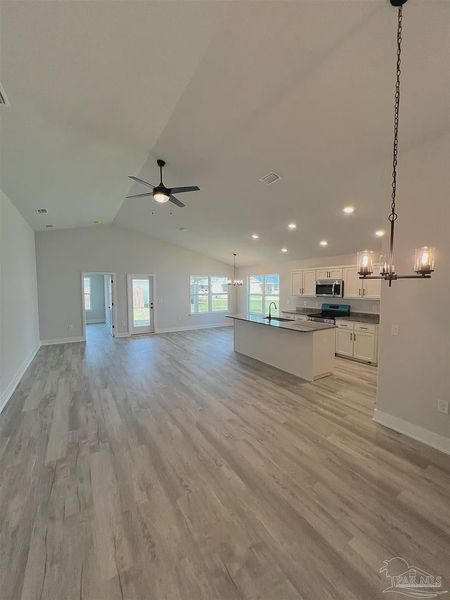 Spacious, unfurnished interior of a new home in Allison Acres, Cantonment (Image 6).