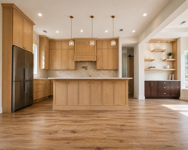 Furnished interior view inside a new home in , New Caney (Image 4).
