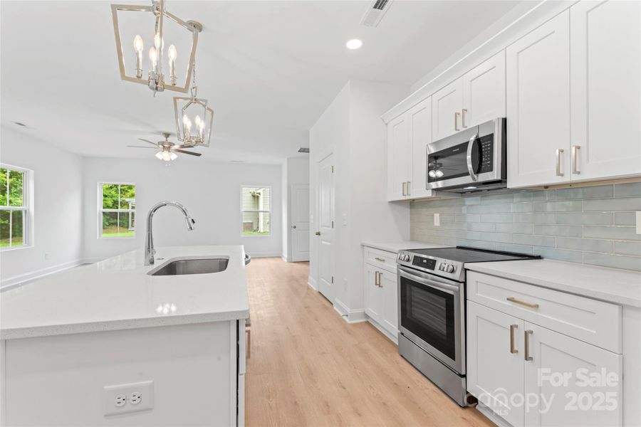 Furnished interior view inside a new home in , Kannapolis (Image 8).
