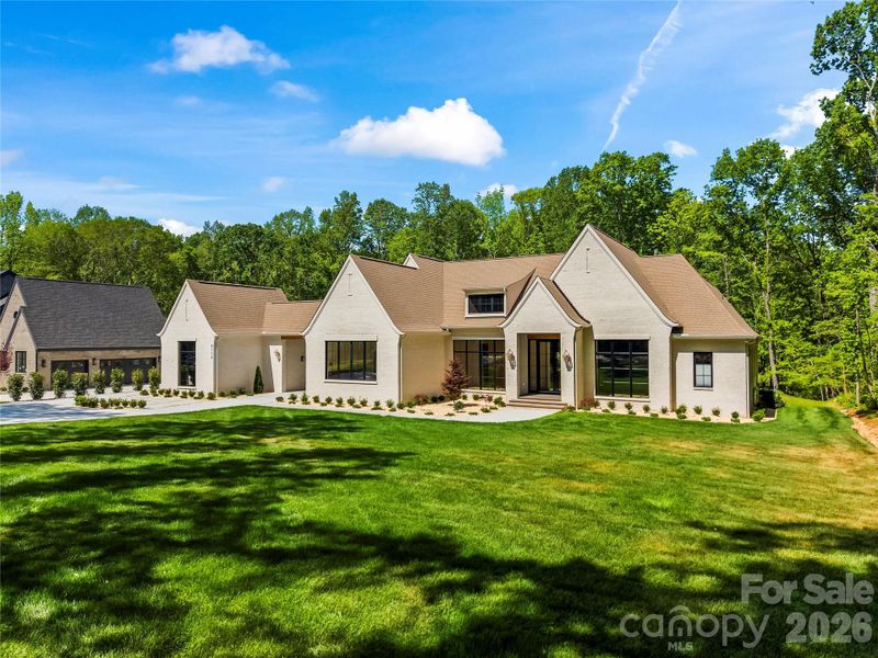 Front exterior of a new home in , Indian Land, SC, highlighting curb appeal (Image 26).