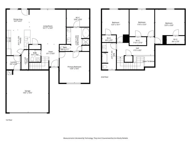 View of floor plan / room layout