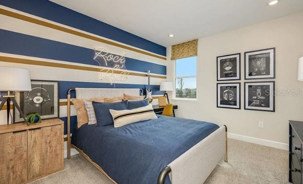 Furnished interior view inside a new home in Skye Ranch Community Group Page, Sarasota (Image 10).