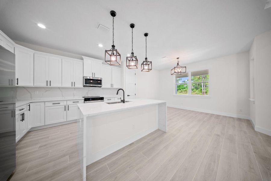 Furnished interior view inside a new home in , Fort Pierce (Image 6). Furnished interior view inside a new home in , Fort Pierce (Image 6).