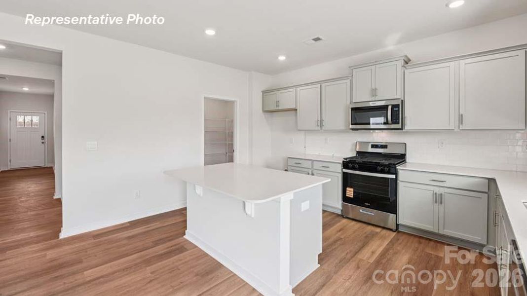 Furnished interior view inside a new home in Cardinal Creek, Charlotte (Image 5).